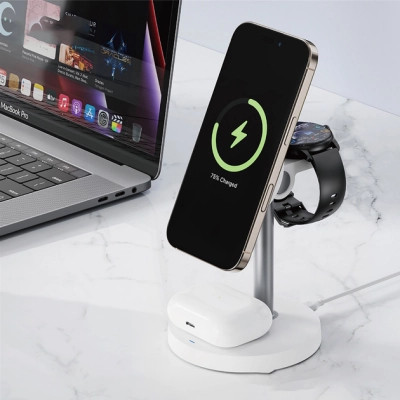 Зарядний пристрій XO Wireless 15W white (CX038.white) Вінниця - фото 4