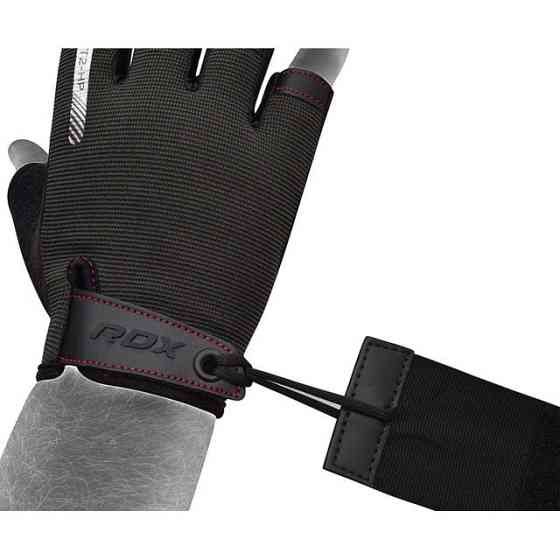 Перчатки для фітнесу RDX T2 Half Pink S Кам'янське