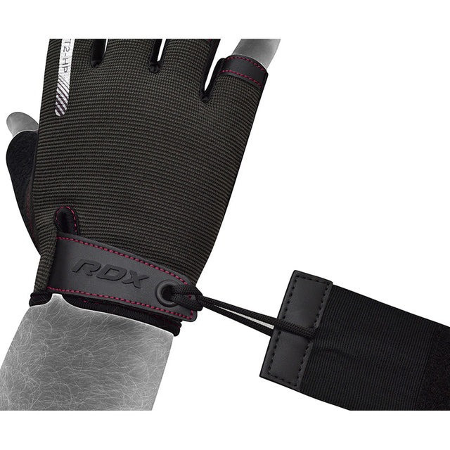 Перчатки для фітнесу RDX T2 Half Pink S Кам'янське - фото 4