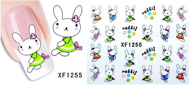 Переводные наклейки на ногти - размер стикера 5*6см, инструкция по применению есть в описании товара Киев - изображение 1