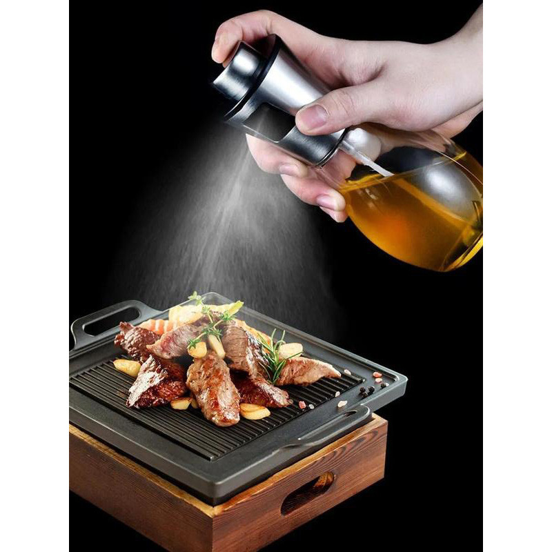 Кухонный флакон для масла пульверизатор Benson Big 200 мл, Емкость для оливкового масла и уксуса HO-89 Львов - изображение 4