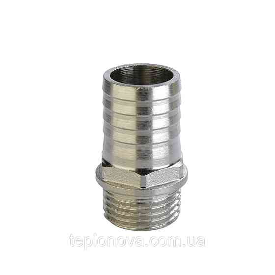 Штуцер никелированный 1/2″НР х 16мм штампованный А2034А(нк) VA Черновцы