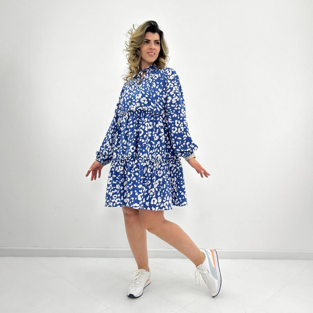 Легка жіноча сукня оверсайз "Lichi" оптом | Батал | Розпродаж моделі Київ - фото 7