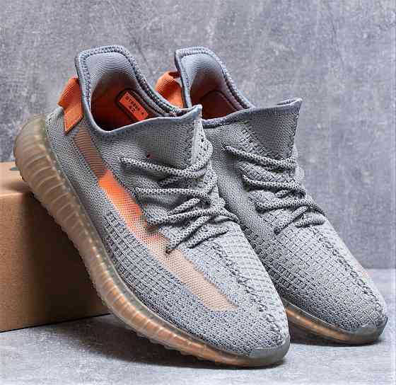 Кросівки в стилі AD!DAS Сірі Адідас Чоловічі Ізі Буст (розміри: 41,42) - 96-4 Дніпро