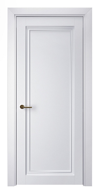 Двери коллекции NEOCLASSICO модель 401 Белый (Nano Flex) Киев - изображение 1