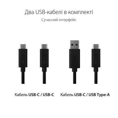 Кишеня зовнішня ASUS SSD M.2 PCIe NVMe STRIX ARION ESD-S1C/BLK/G/AS USB 3.1 Gen2 (ESD-S1C/BLK/G/AS) Вінниця