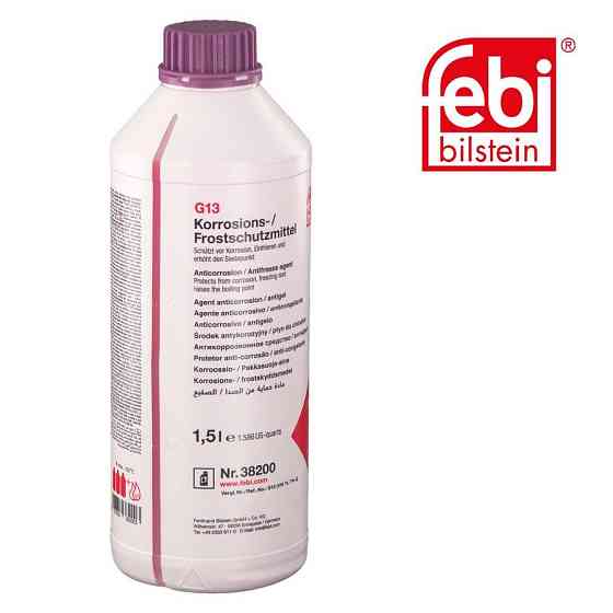 Febi 38200 — Антифриз G13 (фіолетовий) 1.5L | Інноваційний захист системи охолодження нового покоління Ковель