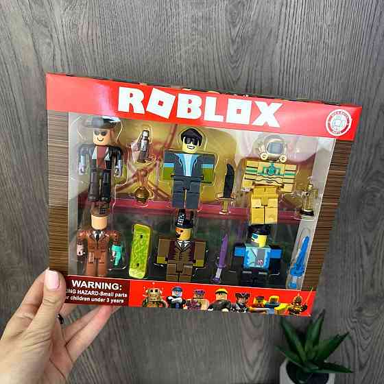 Набір іграшки фігурки Роблокс 6 шт в коробці, набір фігурок Roblox іграшка скейт ( 20063 ) Харків