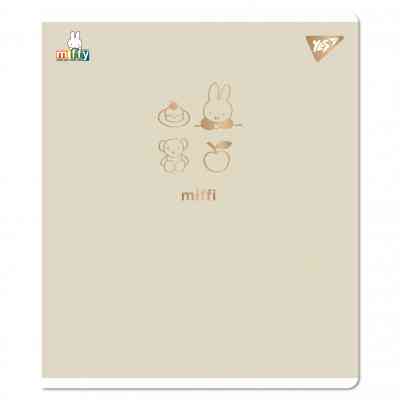 Тетрадь Yes Gold Miffy 12 листов линия (767507) Винница