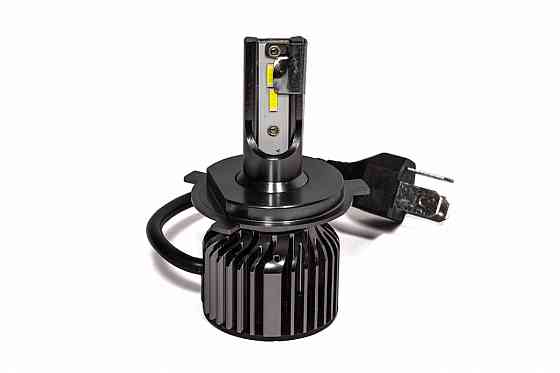 Комплект LED ламп HeadLight T18 H4 (P43t) 30W 9-32V 6000K Харків