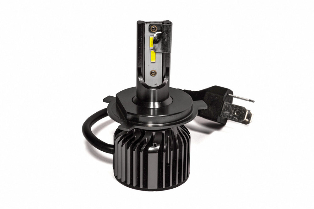Комплект LED ламп HeadLight T18 H4 (P43t) 30W 9-32V 6000K Харків - фото 3