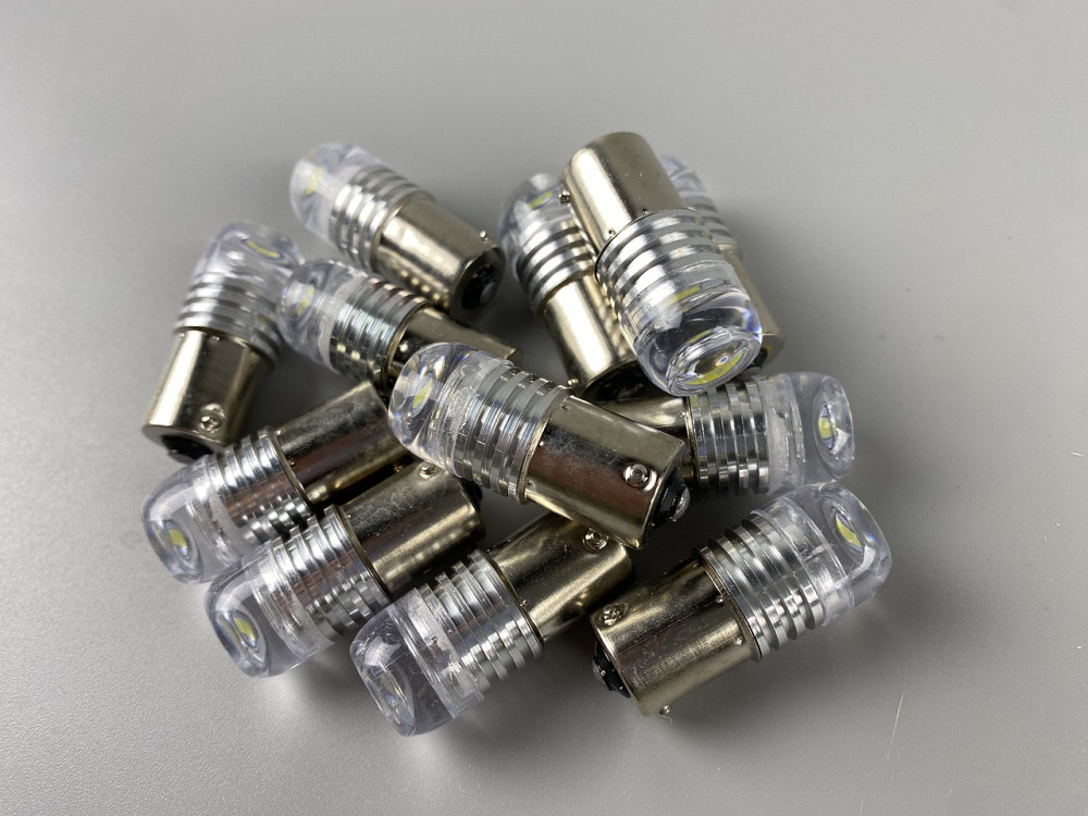 Світлодіодна автомобільна лампа LED стоп-сигнал/ покажчик повороту 12V цоколь 1141 BAU15s Мукачево - фото 4