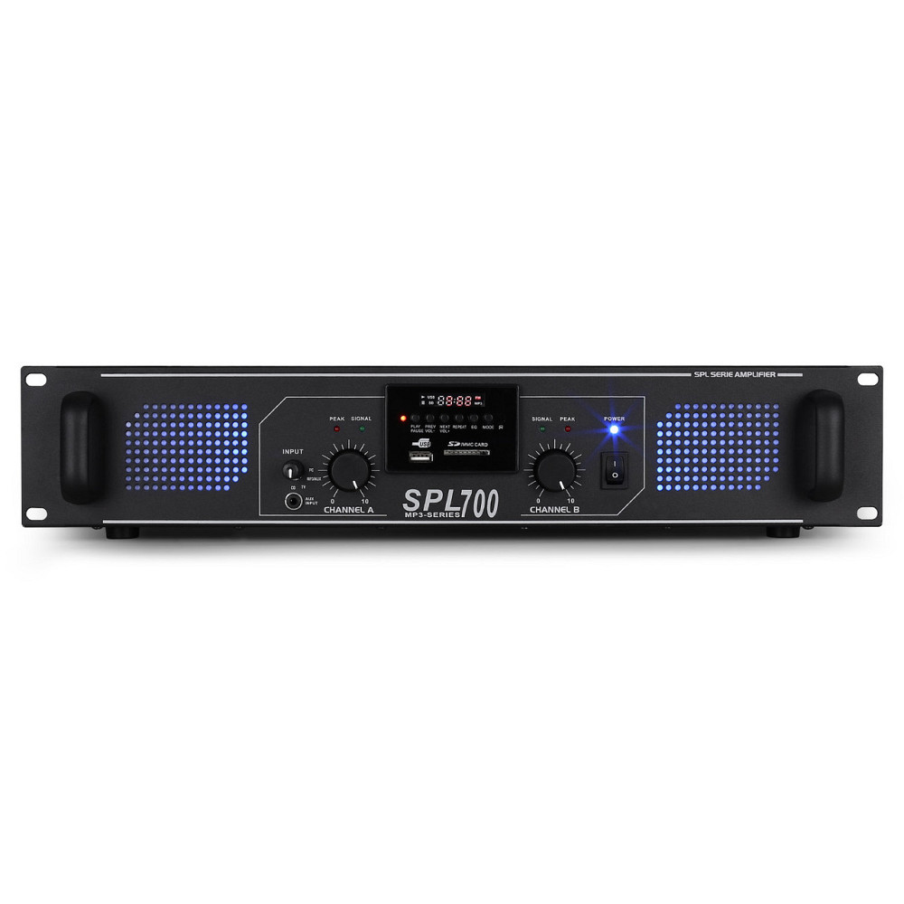 Підсилювач PW-2222 MKII PA-Set2 + 2 пасивних 12-дюймових гучномовця PA 500 Вт RMS / 1000 Вт макс. Рівне - фото 5