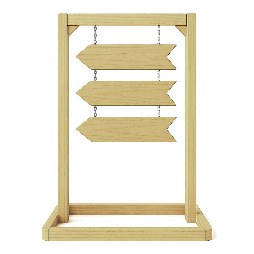 Напольная стрелка-указатель 