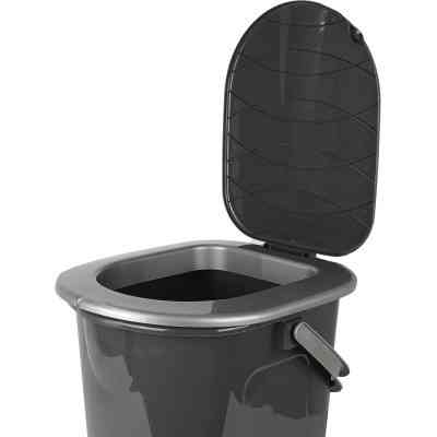 Відро-туалет Алеана Граніт/сірий 22 л (алн 171096/граніт/сіре) Вінниця
