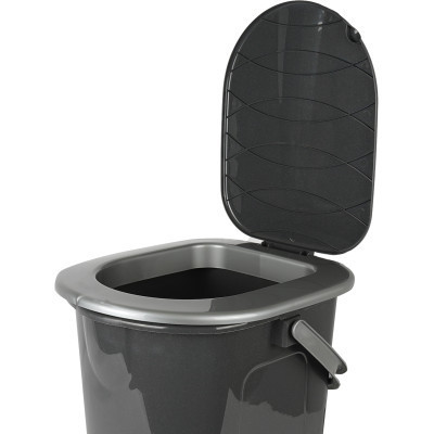 Відро-туалет Алеана Граніт/сірий 22 л (алн 171096/граніт/сіре) Вінниця - фото 5
