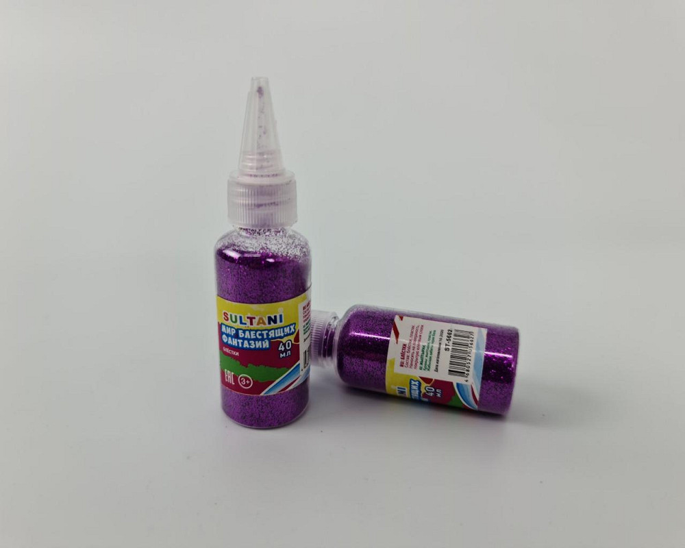 Набір для дитячої творчості "Блискітки" бузковий (1 шт.) Харків - фото 4