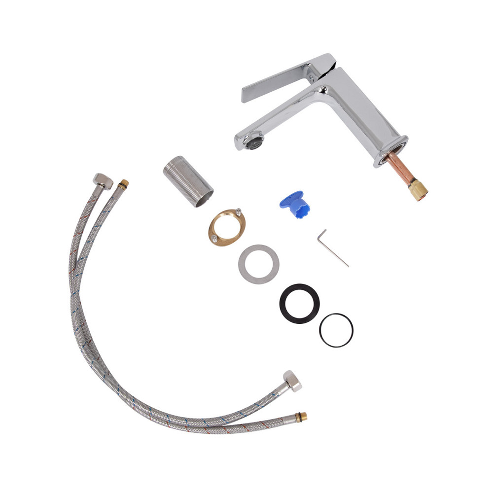 Смеситель для раковины низкий Qtap Capricorn, Chrome (k26) QTCAP1060102C48219 Киев - изображение 6