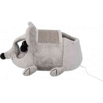 Домик для животных Trixie Lukas с дряпкой 35х33х65 см (серый) (4011905362908) Винница