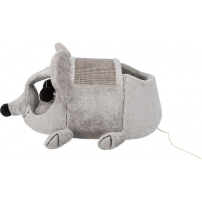 Домик для животных Trixie Lukas с дряпкой 35х33х65 см (серый) (4011905362908) Винница - изображение 2