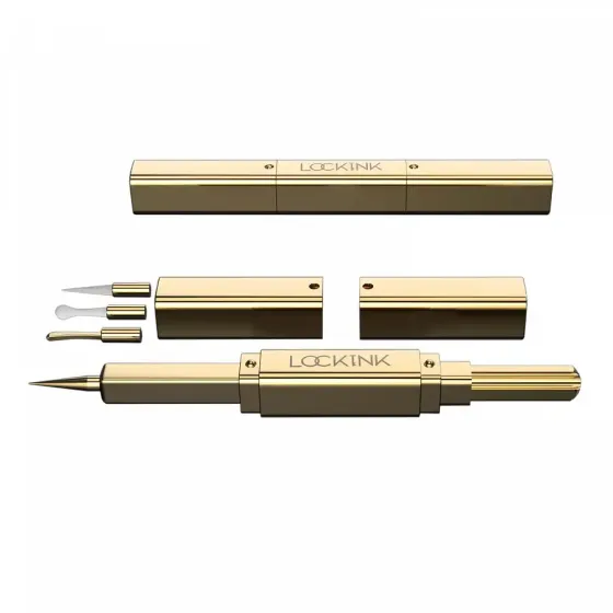 Ексклюзивний тиклер LOCKINK 5-head Flirting Tickler - Golden з п'ятьма насадками Львів