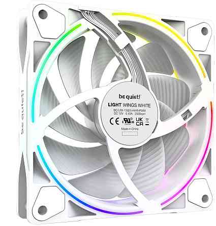 Вентилятор be quiet! Light Wings 120mm PWM High-Speed 3-Pack White (BL101) ( 21369 ) Харьков