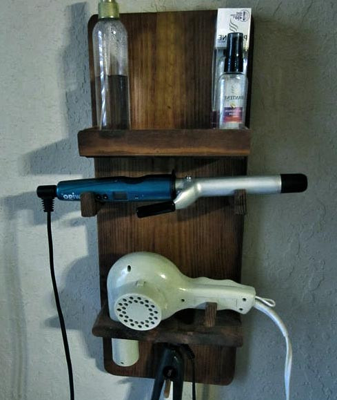 Органайзер для фенов и расчёсок 