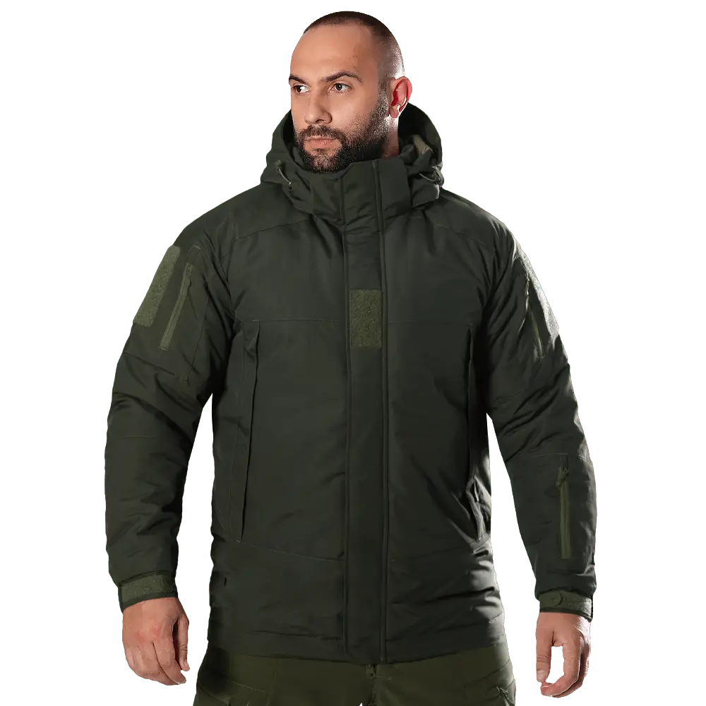 Тактическая мужская зимняя куртка Defender 7 level (Темно-оливковая) XL Винница - изображение 1