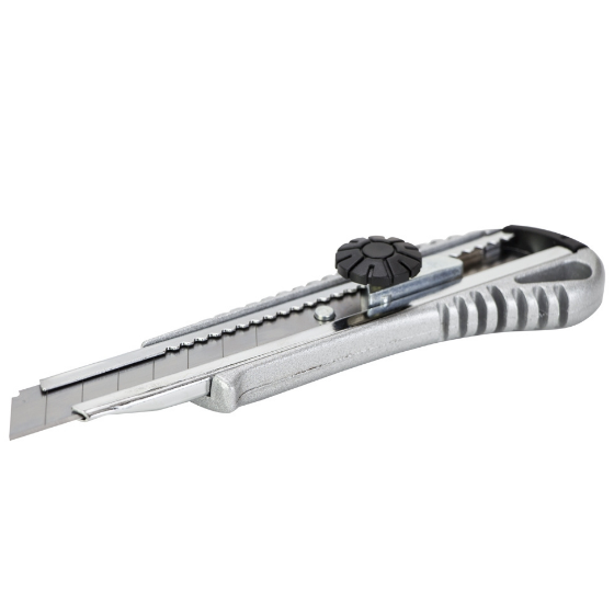 Нож металлический 18мм винтовой замок SIGMA Житомир - изображение 3