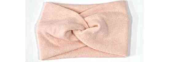 Повязка чалма ангорка персиковая Киев