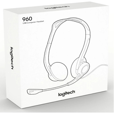 Наушники Logitech PC 960 Stereo Headset USB (981-000100) Винница - изображение 9