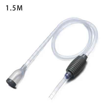 Сифон для чистки аквариума 150 см серый Киев