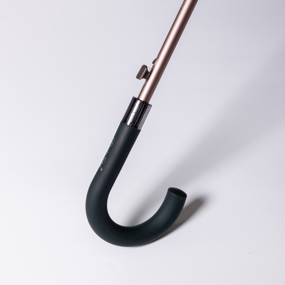 Зелений класичний зонт-трость з чохлом полуавтомат Київ - фото 9