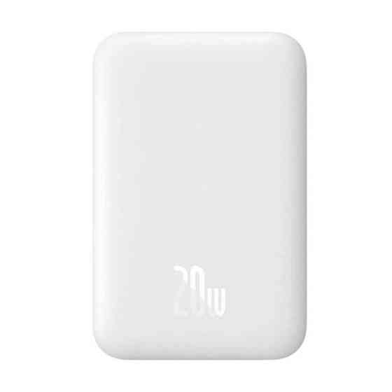 Павербанк 6000 mAh Baseus Mini Air 20W P10059002223-00 быстрая зарядка магнитная беспроводная зарядка power bank повербанк Одесса