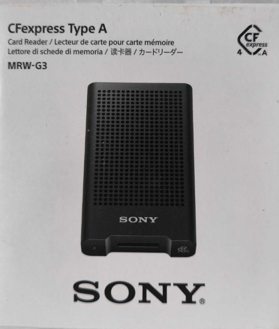 Картридер Sony MRW-G3 CFexpress Type A USB Type-C 40Gbps (MRWG3.CE7) Харьков - изображение 6