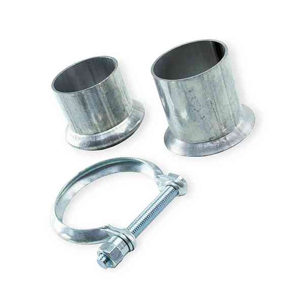 Хомут d=56 с патрубком FA1 (1 болт) глушителя Мукачево