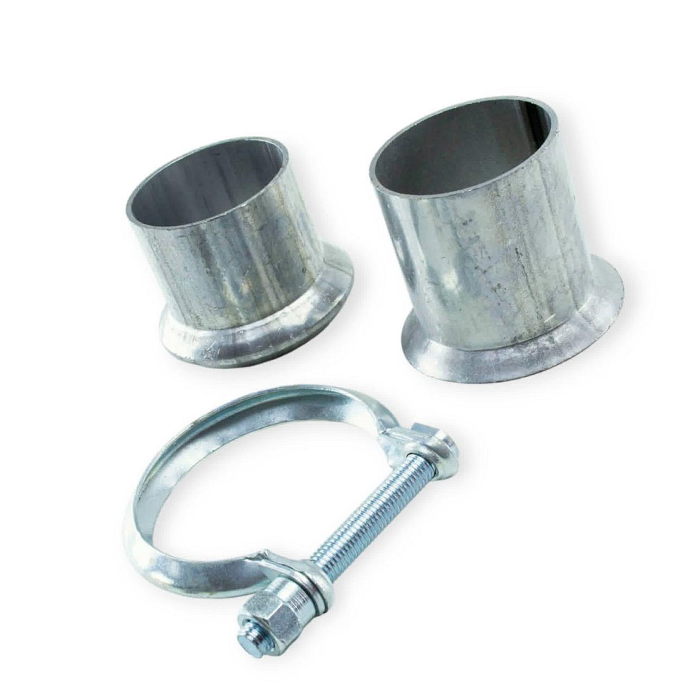 Хомут d=56 с патрубком FA1 (1 болт) глушителя Мукачево - изображение 1