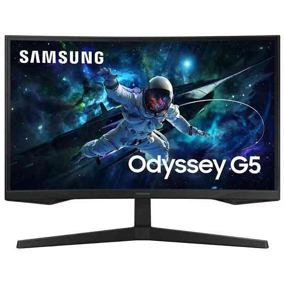 Монітор Samsung 27" Odyssey G5 S27CG550 Black (LS27CG550EIXUA) VA Black Curved 165Hz ( 18891 ) Харків