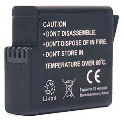 Акумулятор до фото/відео PowerPlant GoPro AHDBT-501 1220mAh (CB970124) Вінниця