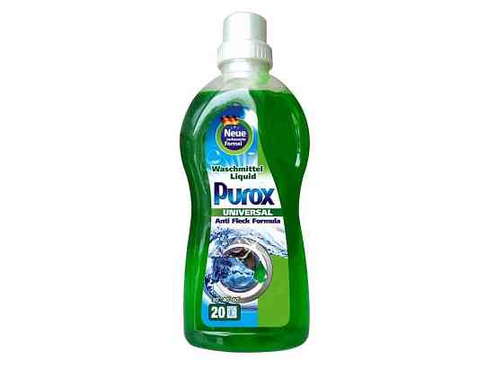 Гель для прання для всих типів тканин 1л Автоматичне UNIVERSAL ТМ PUROX   Solmir Київ