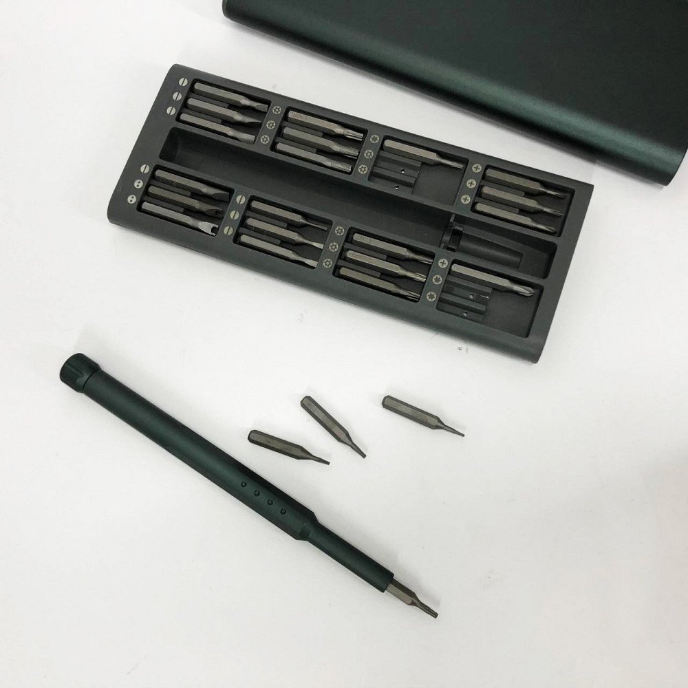 Набір прецизійних викруток з ручкою 48 в 1 у металевому футлярі FA-50 Львів - фото 11