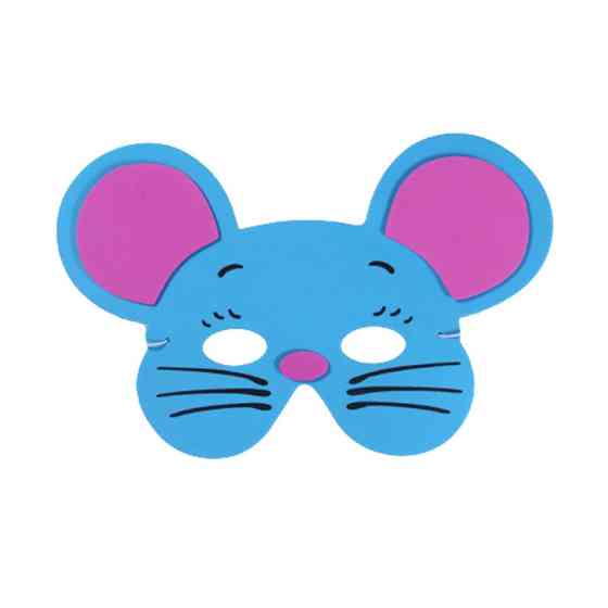 Дитяча маска Мишка one size синій Київ