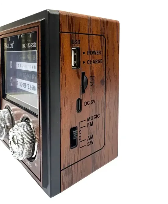 Радиоприемник Golon RX-1139SD Bluetooth Solar с фонариком, USB, microSD, AM/FM/SW, аккумуляторный Одесса - изображение 7