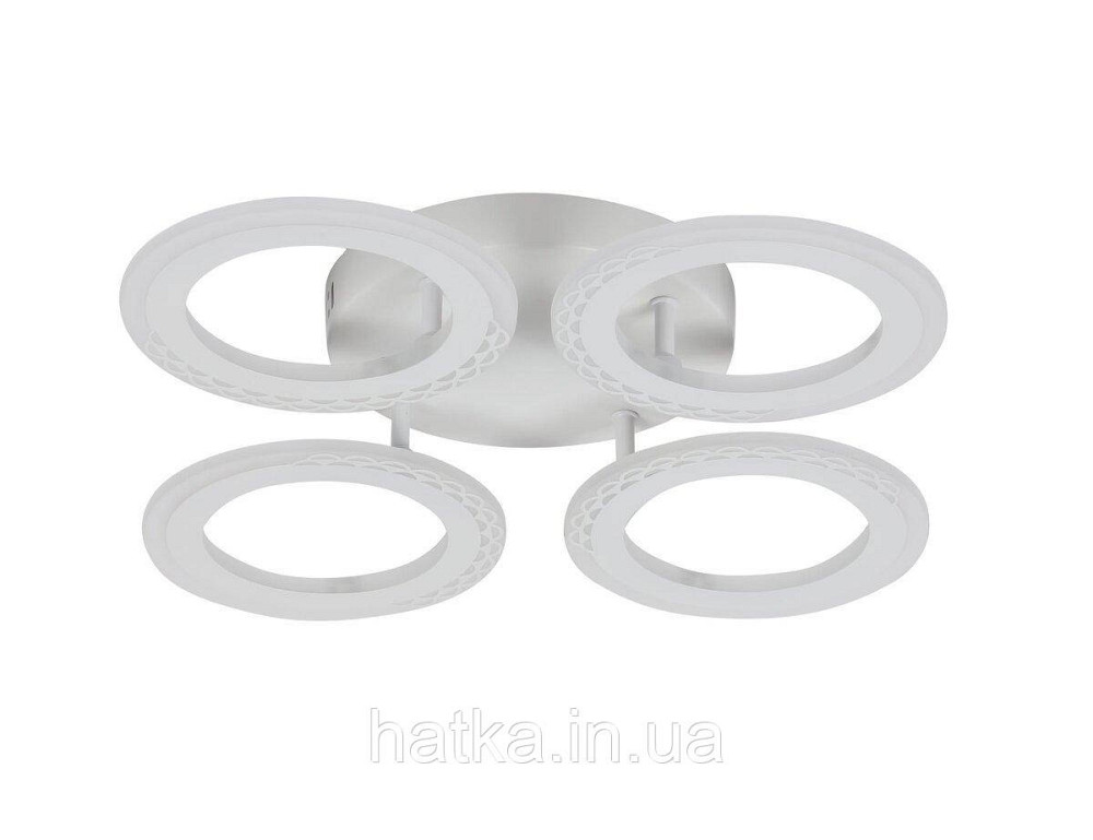 Світлодіодна люстра VALESO G 2701/4 Білий 64W Київ - фото 3