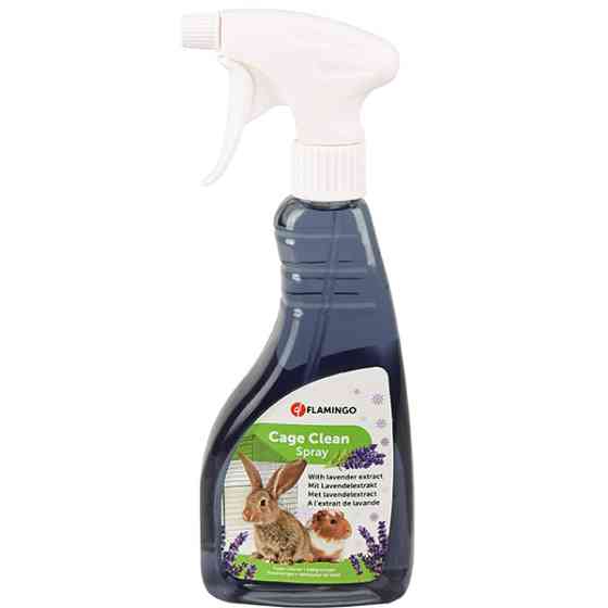 Flamingo Clean Spray Lavender ФЛАМИНГО КЛИН СПРЕЙ ЛАВАНДА для очистки клеток грызунов Киев