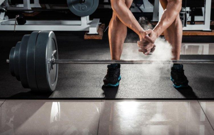 Скамья для жима + штанга 115 кг Гантели, гири, штанги и диски композит набор Киев - изображение 6