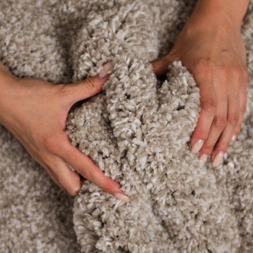 Килимок Melange Soft 60*90см антибактеріальний бежевий Дариана Житомир - фото 9