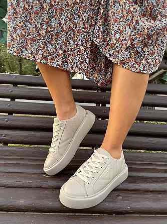 ALEX BENZ Кросівки жіночі ALEX BENZ 1016 капучіно (весна-осінь, шкіра натуральна) (4775) 36 Коломия