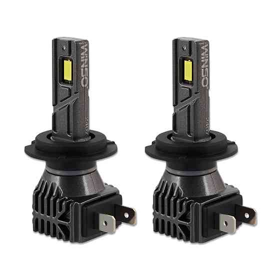Автолампа Winso LED H7 12/24V 30Вт 3000Лм 6500K CSP3570 2шт Львів