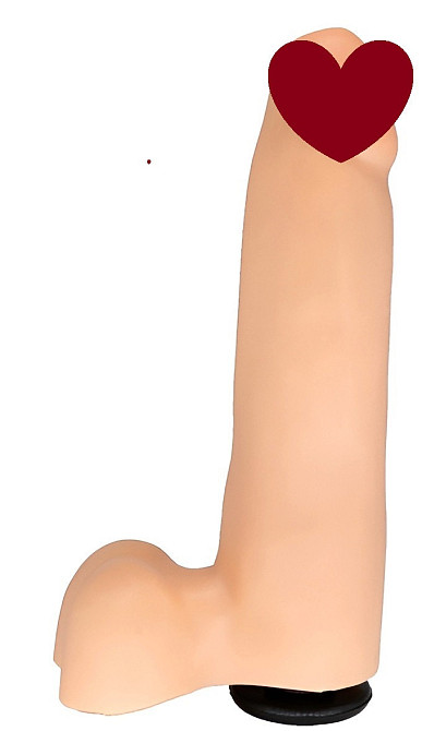 Насадка для страпону тілесна EGZO NSTR32 ( 16,5 см х 3,9 см ) Sex Aura Київ - фото 1